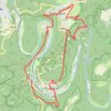 Trace GPS Rochehaut - Frahan - Poupehan - Échelles - Rochehaut, itinéraire, parcours