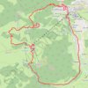 Trace GPS La Clusaz-Beauregard, itinéraire, parcours