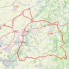 Trace GPS Du coté de Sermentizon, itinéraire, parcours