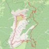 Trace GPS Autour du Granier, itinéraire, parcours