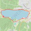 Trace GPS Gerardmer (tour du lac), itinéraire, parcours