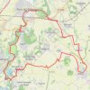 Trace GPS VTT en Toscane d'Auvergne : Val d'Allier, itinéraire, parcours
