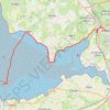 Trace GPS D'Avranches à Genets, itinéraire, parcours
