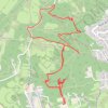 Trace GPS Mont d'Or - Prospections géocahing, itinéraire, parcours