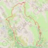 Trace GPS Acceglio-Rifugio Carmagnola-Monte Bellino, itinéraire, parcours