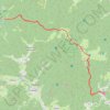 Trace GPS Bourbach-Le-Haut lac des Perches et retour, itinéraire, parcours