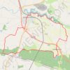 Trace GPS Entre étang et forêt - Martigné-Ferchaud, itinéraire, parcours