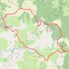 Trace GPS Autour du Pic du Pal à Vézins-de-Lévézou, itinéraire, parcours