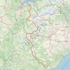 Trace GPS Route des grandes alpes, itinéraire, parcours