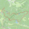 Trace GPS Un tour au ballon d'Alsace (Saint-Maurice-sur-Moselle), itinéraire, parcours