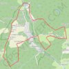 Trace GPS Boucle de Les Essards Langeais, itinéraire, parcours