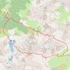 Trace GPS Tour des Aiguilles de l'Argentiere (Belledonne), itinéraire, parcours