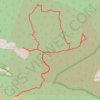 Trace GPS Mont Carpiagne - Mont Saint-Cyr, itinéraire, parcours