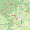Trace GPS Promedade paysagère de la rosière (Neufchâteau), itinéraire, parcours