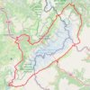 Trace GPS Tour du Mont Blanc gravel Bike draft, itinéraire, parcours
