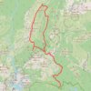 Trace GPS Corcurezo y Fragineto, itinéraire, parcours