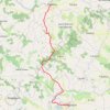 Trace GPS Randonnée Villeréal-Montflanquin, itinéraire, parcours