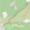Trace GPS Belgentier - La barre de Cuers, itinéraire, parcours