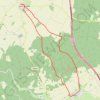 Trace GPS Joux-la-Ville, itinéraire, parcours