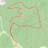 Trace GPS La Tour Matagrin - Violay, itinéraire, parcours