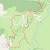 Trace GPS Les Gorges de Daluis, itinéraire, parcours