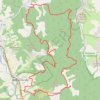 Trace GPS Les Balcons du Glandasse - Valcroissant, itinéraire, parcours
