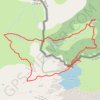 Trace GPS Lac d'Estaens par l'Escalé Aigues Tortes, itinéraire, parcours
