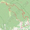 Trace GPS Peypin d'Aigues (2), itinéraire, parcours