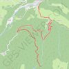 Trace GPS Rotre-Montferrier-Moulzoune-1310m, itinéraire, parcours