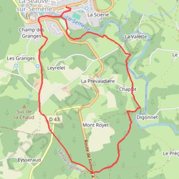 Trace GPS Fontarabie et chaplats, itinéraire, parcours