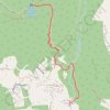 Trace GPS Le Châtelet d'Ayères depuis Servoz, itinéraire, parcours