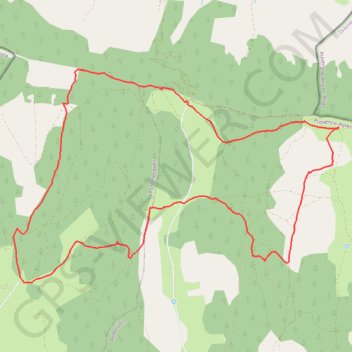 Trace GPS Saint Andre de Ville-Seche, itinéraire, parcours