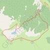 Trace GPS Etang d'Artax et circuit des cretes, itinéraire, parcours