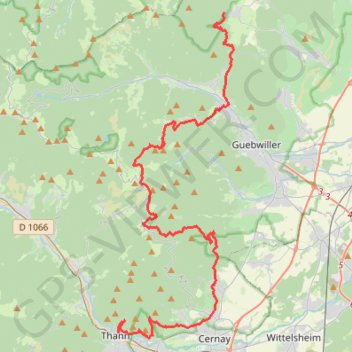 Trace GPS Etape 1 Vosges 2024 bis-18140386, itinéraire, parcours