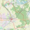 Trace GPS Des bords de la Marne à la forêt de Montceaux, itinéraire, parcours