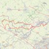 Trace GPS Les 4 Monts., itinéraire, parcours
