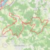 Trace GPS Reventin-Vaugris (38), itinéraire, parcours