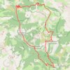 Trace GPS Cime de chamoussillon, itinéraire, parcours