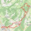 Trace GPS Saint-Roch, itinéraire, parcours