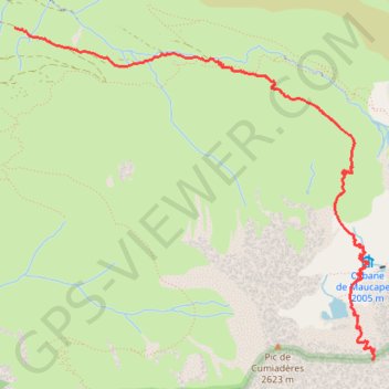 Trace GPS Col de Marraut, itinéraire, parcours