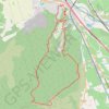 Trace GPS Notre-Dame-de-Beauregard - Orgon, itinéraire, parcours