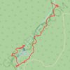 Trace GPS Cascade de la Parabole, itinéraire, parcours