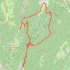 Trace GPS Bauges - La vallée du Lindar, itinéraire, parcours