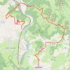 Trace GPS Balade de Cenueil à Beaulieu, itinéraire, parcours