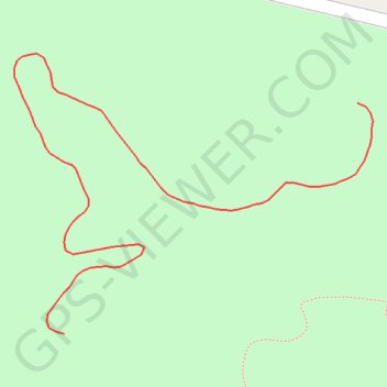 Trace GPS Highland Wetland Trails piece, itinéraire, parcours