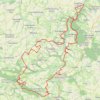 Trace GPS Les Bois de Thury, itinéraire, parcours
