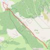 Trace GPS Reserve naturelle de la Vallee de l'Eyne, itinéraire, parcours