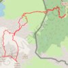 Trace GPS Punta del Bozo, Pico Labata, Rueba del Bozo depuis Sansanet (hivernale), itinéraire, parcours