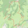 Trace GPS Thiézac - Élancèze, itinéraire, parcours