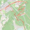 Trace GPS Le glacier des Bossons, itinéraire, parcours